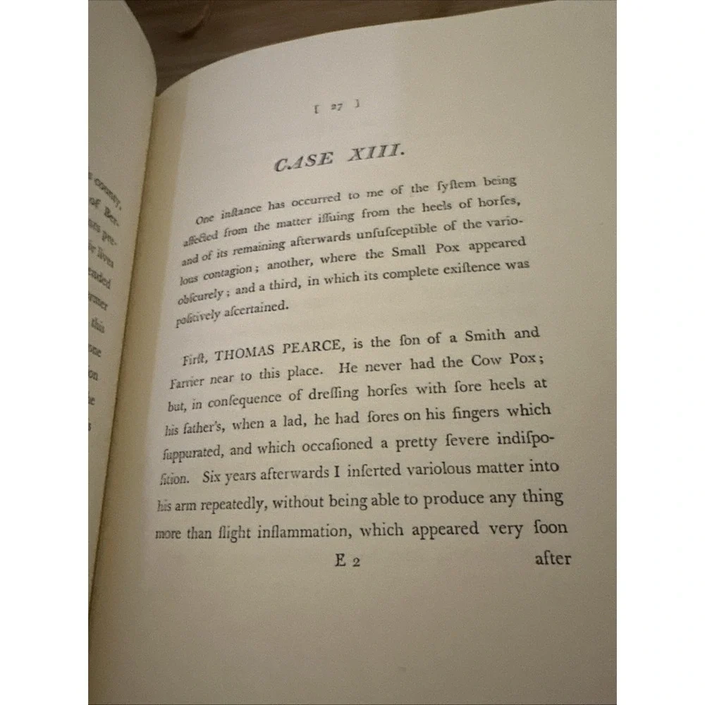 Classics Of Medicine Library CAUSES AND EFFECTS OF THE VARIOLAE VACCINE 1978